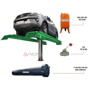 cầu nâng 1 trụ model mới lắp đặt nổi LP-5003